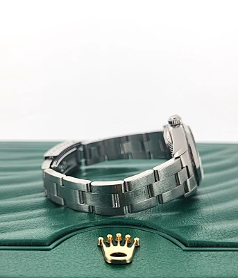 Rolex 25mm Oyster Perpetual - Stainless Steel 2007 Box & Papers Model: 76080