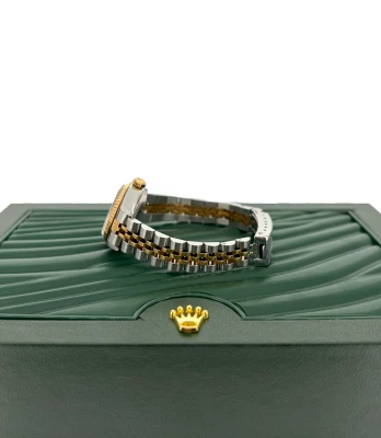 Rolex 26mm Datejust 18ct Gold & Stainless Steel Diamond 1998 Box/Papers