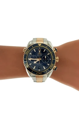 Omega 46mm Seamaster Planet 18ct Gold & Stainless Steel 2016 Box & Papers
