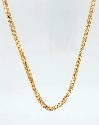 9ct Gold 2.0mm Fancy Spiga Chain 20Inch 9.5g