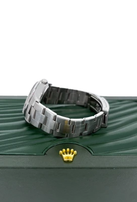 Rolex 34mm Oyster Date- Stainless Steel Year 2007 Model: 15200