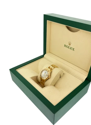 Rolex 29mm Pearl Master 18 Gold & Diamond ( Year 1999) Model : 80318