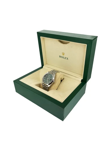 Rolex 41mm Datejust Green DIAL ( 2023 Box & Papers) Stainless Steel Model: 126300