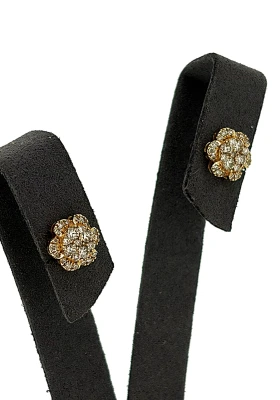 0.80ct Diamond & 14ct Gold Stud Earrings 2.3g