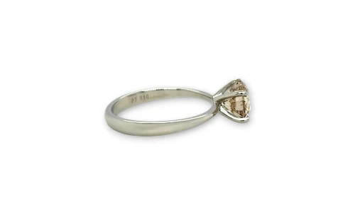 2.05ct Natural Diamond & Platinum Solitaire Ring 4.3g