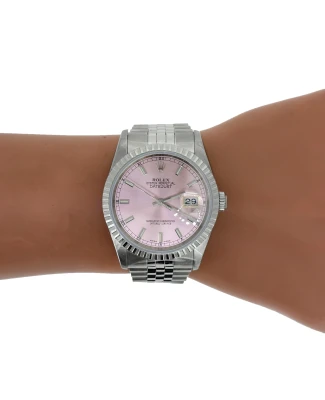 Rolex 36mm Datejust Stainless Steel 1991 Box & papers Model 16220