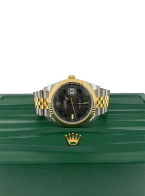 Rolex 41mm DateJust Wimbledon 18ct Gold & Stainless Steel 2026 Box & Papers