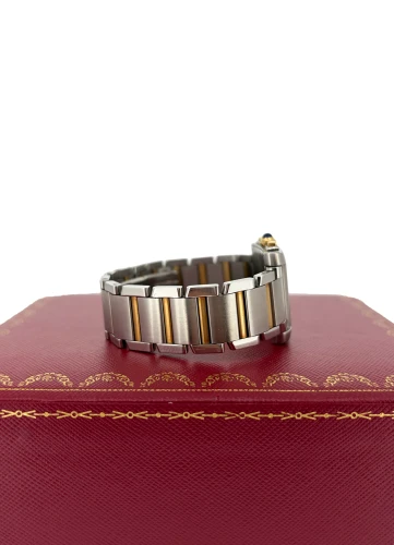 Cartier Tank Francaise Chronograph - 18ct Gold & Stainless Steel (1998 Box & Papers) Model: 2303