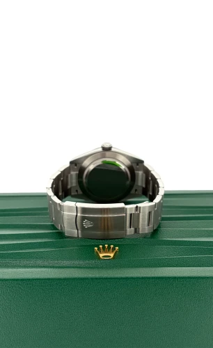 BRAND NEW Rolex 41mm Oyster Perpetual Med Blue (2026 Box & Papers) Stainless Steel Model:134300