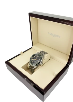 Longines 42mm GMT Spirit Zulu (2022 Box & Papers) Stainless Steel Model: L3.812.4.63.16