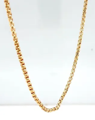 9ct Gold 2.5mm Fancy Spiga Chain 22inch