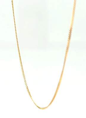 9ct Gold fine Traditional Curb Chain 20 inch 1.0g