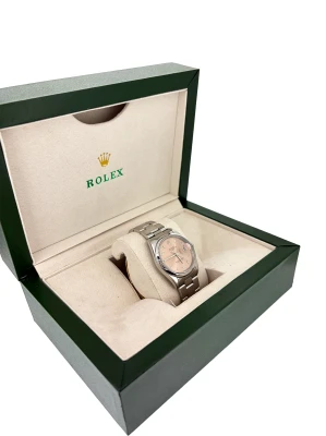 Rolex 34mm Oyster Date- Stainless Steel Year 2007 Model: 15200
