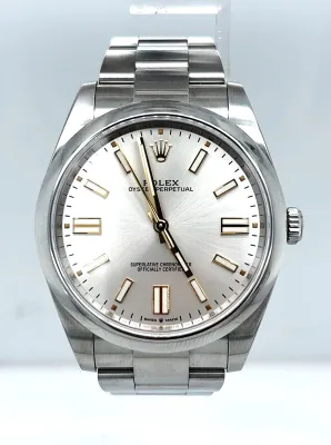 Rolex 41mm Oyster Perpetual - Stainless Steel 2024 Box & Papers Model: 124300