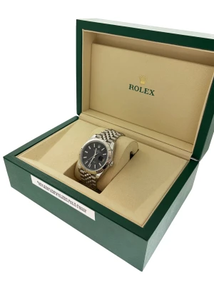 Rolex 41mm Date Just (2026 Box & Papers) 18ct White Gold & Stainless Steel