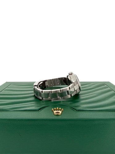 Rolex 26mm Oyster Date - Stainless Steel ( 2007 Box & Papers) Model: 179160