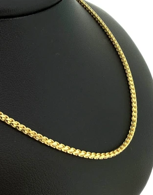 9ct Gold 2.0mm Fancy Spiga Chain 22 Inch