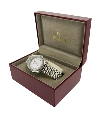 Vintage Tudor 35mm Monarch - Stainless Steel Circa 1995 with Box Model 15630