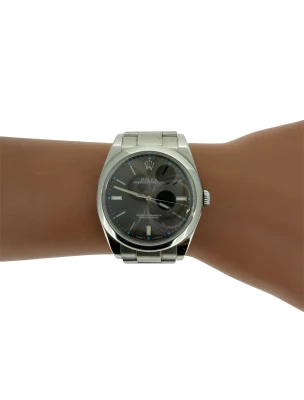 Rolex 39mm Oyster Perpetual (2016 Box & Papers) Stainless Steel