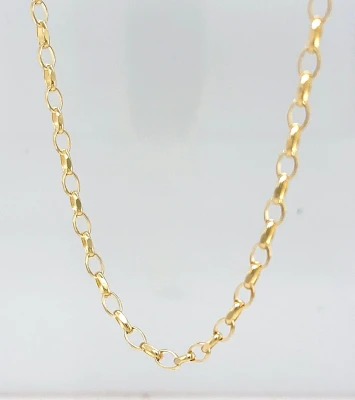 9ct Gold 3.0mm Belcher Chain 22inch