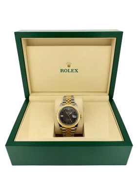 Rolex 41mm DateJust Wimbledon 18ct Gold & Stainless Steel 2026 Box & Papers
