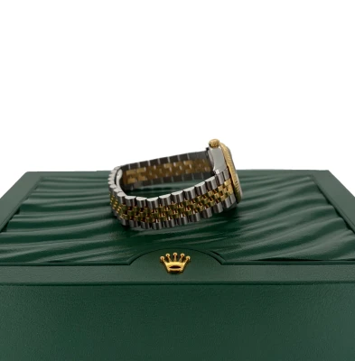 Rolex 31mm Datejust 18ct Gold/Stainless Steel Diamond Dial 2021 Box & Papers