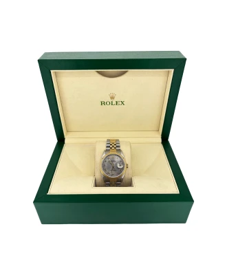 Rolex 36mm Datejust 18ct Gold & Stainless Steel (Year 1995) Model: 16233