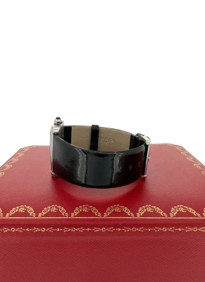 Cartier Tank Divan Stainless Steel/Leather Circa 2008