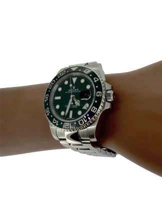 Rolex 40mm GMT Master 2 Stainless Steel 2016 Box & Papers