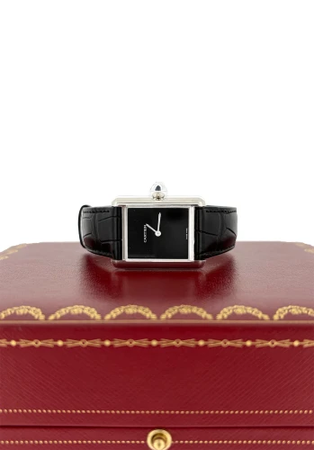Cartier Tank De Must - Stainless Steel/Leather (UNWORN 2022 Box & Papers) Model: WSTA0072