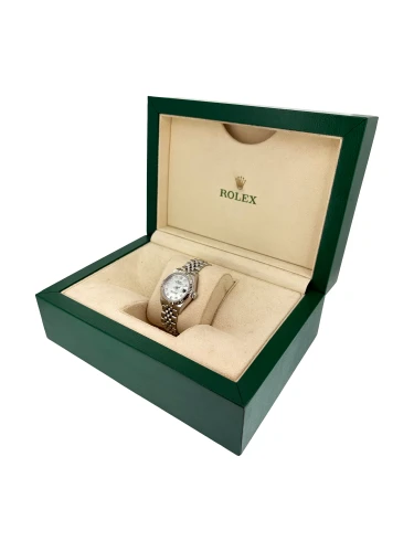 Rolex 28mm Datejust 18ct White Gold & Stainless Steel - Mother of Pearl Diamond Dial- 2022 Box & Papers