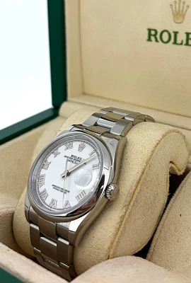 Rolex 36mm Datejust -Stainless Steel 2023 Box & Papers Model: 126200