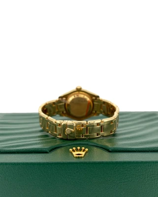 Rolex 29mm Pearl Master 18 Gold & Diamond ( Year 1999) Model : 80318