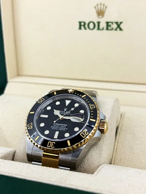 Rolex 41mm Submariner Date- 18ct Gold & Stainless Steel UNWORN 2022 Box & Papers Model: 126613LN