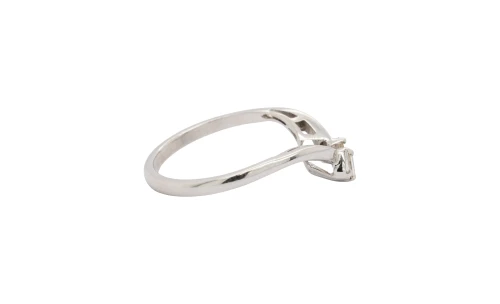0.70ct Natural Diamond & 18ct White Gold Solitaire/Band Wedding Set 5.6g