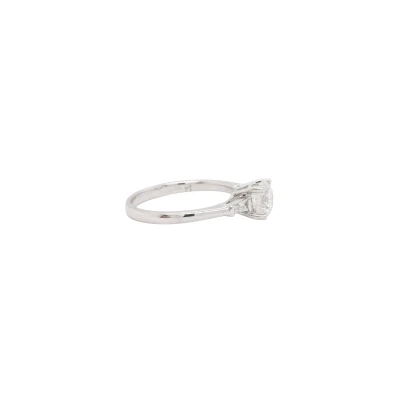 1.20ct Diamond & 18ct White Gold Solitaire Ring 2.9g