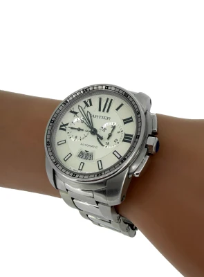 Cartier Calibre De Cartier 42mm ( 2015  Box & Papers ) Model: 3578