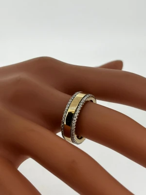 0.71ct Full Natural Diamond & 9ct Gold 6.5mm Wedding Band 9.8g