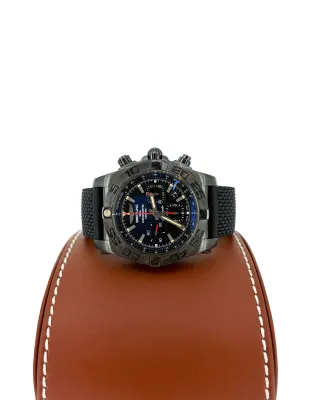 Breitling 44mm Black Steel Chronomat (2019 Box & Papers) Black Stainless Steel