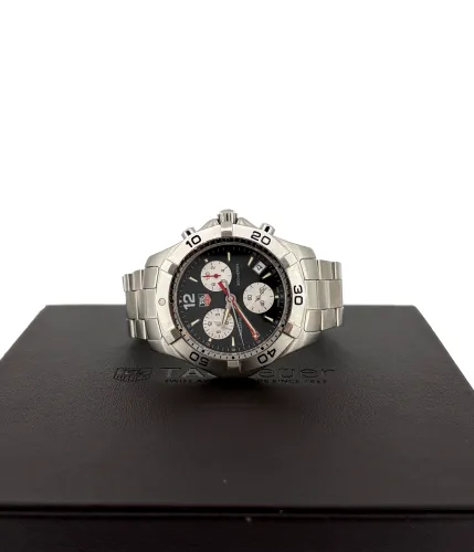 Tag Heuer42mm Aquaracer (Year 2010) Stainless Steel : Model: CAF1110