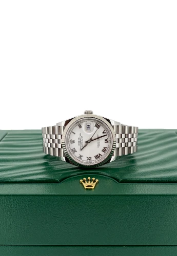 Rolex 36mm Datejust -18ct White Gold & Stainless Steel ( 2023 Box & Papers ) Model: 126234