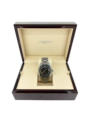 Longines 42mm GMT Spirit Zulu (2022 Box & Papers) Stainless Steel Model: L3.812.4.63.16
