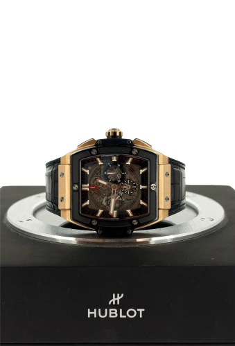 Hublot 45mm  " Spirit of Big Bang- 18ct Gold/Ceramic 2019 Box & Papers Model:601.OM.0183.LR