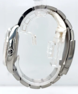 Rolex 36mm Airking DIAMOND DIAL Stainless Steel 2007 Box & Papers Model: 114234