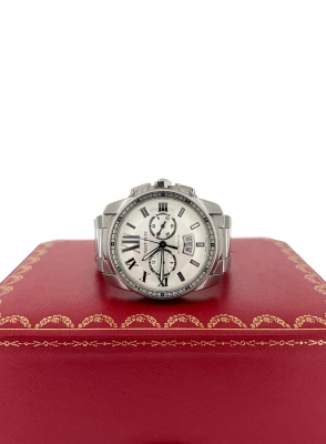 Cartier Calibre De Cartier 42mm ( 2015  Box & Papers ) Model: 3578