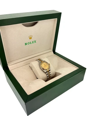 Rolex 26mm Datejust 18ct Gold & Stainless Steel 1993 Box & Papers
