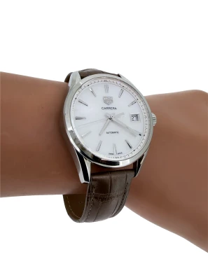 Tag Heuer 36mm Carrera Mop Dial Automatic Stainless Steel (2025 Box & Papers)