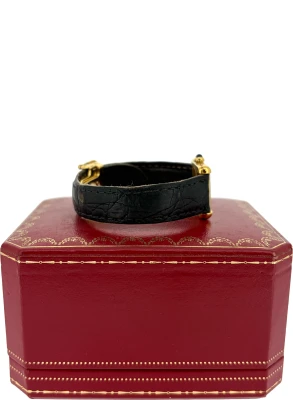 Cartier Santos 100m- Midi - 18ct Gold & Stainless Steel DIAMOND 2008 Box & Papers