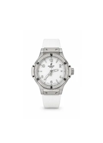 Hublot 38mm Big Bang Diamond ( Circa 2015) Stainless Steel/Rubber Model:361.SE.2010,RW.1104