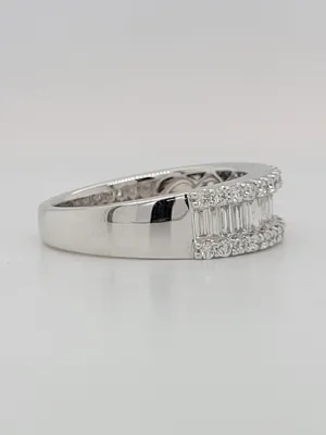 0.85ct Diamond & Platinum Eternity Ring 6.9g